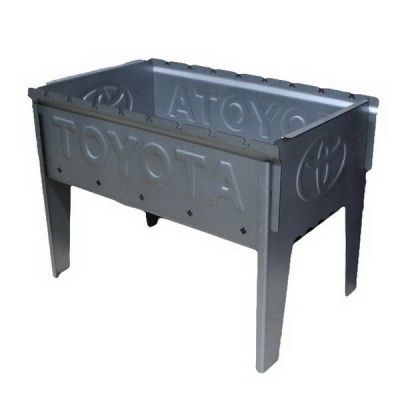 Мангал разборный лог "TOYOTA" S=1,5 мм (5 кг) купить за 1 886 руб. в Новосибирске