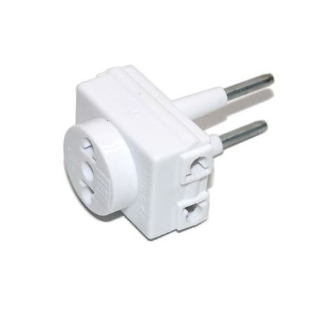 Тройник-переходник "ТЕЛЛАДА" 10А козья ножка, максимум 800Вт!!! купить за 80 руб. в Новосибирске