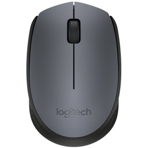 Мышь беспроводная Logitech M170 серый [910-004642], 1000 dpi, светодиодный, USB, кнопки - 3 купить за 0 руб. в Новосибирске