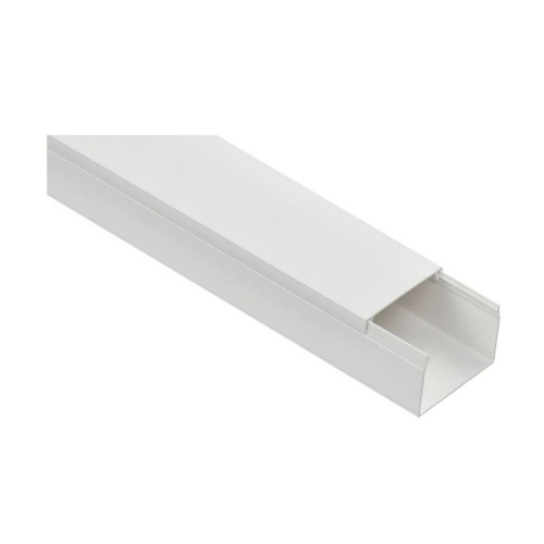 Кабель-канал  60х40 "ЭЛЕКОР" IEK (18м/уп), CKK10-060-040-1-K01-018, арт.101151 (Цена за 1 метр)  купить за 307 руб. в Новосибирске