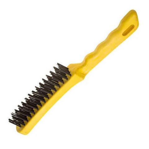Щетка по металлу Ракета желтая KZ купить за 0 руб. в Новосибирске