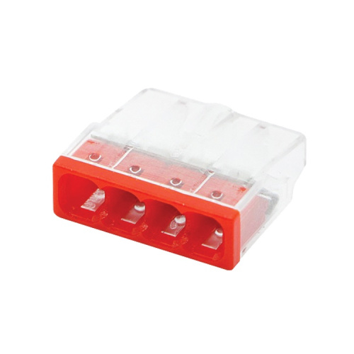 Строительно монтажная клемма СМК 772-204 (25штук/упаковка) IN HOME, 4690612027272 купить за 21 руб. в Новосибирске