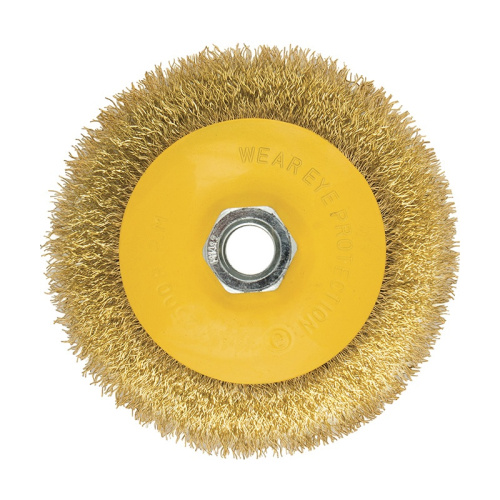 Щетка-крацовка Biber 70972 дисковая 100 мм, М14 для УШМ, тов-076219 купить за 402 руб. в Новосибирске