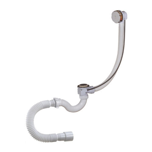 Сифон д/ванны Orio 1-1/2"х40 мм, регулир. с гибкой трубой, А-28089, тов-148241 купить за 887 руб. в Новосибирске
