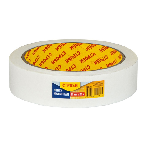 Лента малярная Строби, 25 мм х 25 м, тов-219682 купить за 92 руб. в Новосибирске