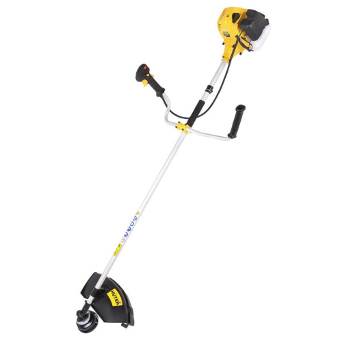 Бензиновый триммер Huter GGT-1300T (2-х тактный, 1300Вт, Леска/нож, бензин АИ-92 + Масло, 6 кг), 70/2/7 купить за 9&nbsp;322 руб. в Новосибирске