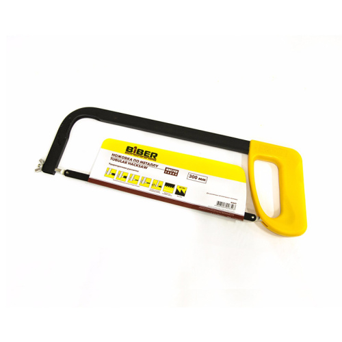 Ножовка по металлу пласт. рукоятка "Мастер" 300мм (12/48) БИБЕР 85602, тов-080737 купить за 363 руб. в Новосибирске