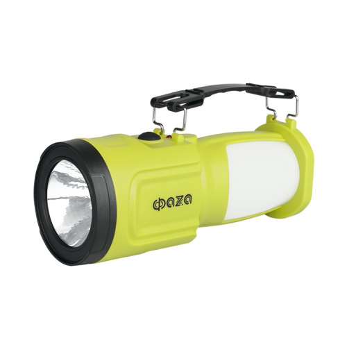 Фонарь ФАZA Accu F8- L1W/L24  (2в1 - фонарь+кемпинг, заряд от 220 V и от солнечной панели) зеленый купить за 0 руб. в Новосибирске