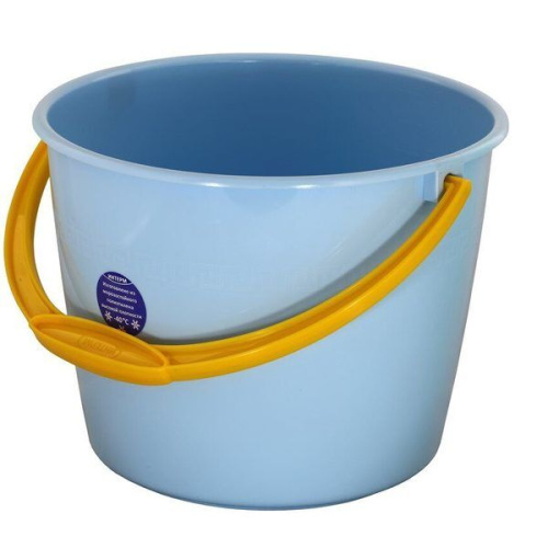 Ведро лукошко 9л, мерное, морозостойкое Б-1223 (голубой цвет) купить за 0 руб. в Новосибирске