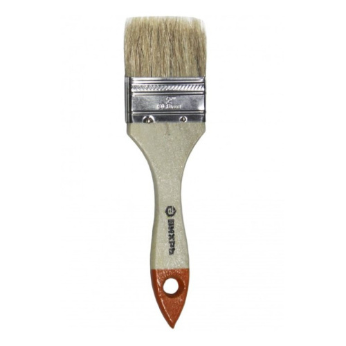 Кисть СТАНДАРТ  50 мм 2'' натуральная щетина 73/3/4/3 "ВИХРЬ" купить за 52 руб. в Новосибирске