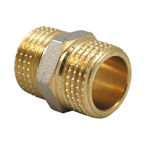 Ниппель (бочонок) 1/2" НР, тов-117698 купить за 124 руб. в Новосибирске