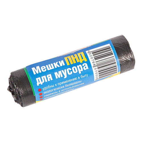 Пакет мусорный ПНД 50*60, 30Л 30шт (мешки), аналог (Русалочка) купить за 0 руб. в Новосибирске