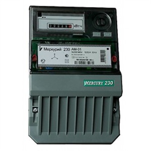 Счетчик Меркурий 230AМ-02 1,0 10-100А/380В, 7670 купить за 0 руб. в Новосибирске