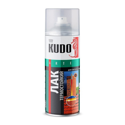 Лак термостойкий Kudo KU-9006 (0,52 л), тов-147613 купить за 380 руб. в Новосибирске