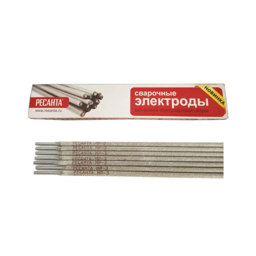 Электрод "РЕСАНТА" МР-3 Ф4,0 Пачка 1 кг 71/6/24 купить за 354 руб. в Новосибирске