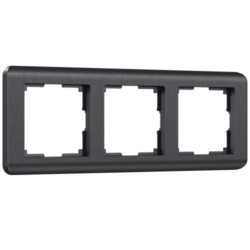 Рамка Stream на 3 поста (графит) / WL12-Frame-03 / W0032104 купить за 1 020 руб. в Новосибирске