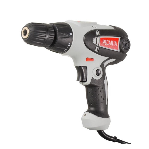 Сетевой шуруповерт "РЕСАНТА" СШ-550-1, 550 Вт, 800 об/мин, 25 Нм, реверс, 1.5 кг, 75/16/2 купить за 2&nbsp;628 руб. в Новосибирске