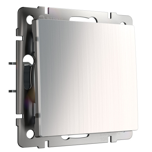 Выключатель 1-клавишный (глянцевый никель) / WL02-SW-1G / W1110002, WERKEL купить за 445 руб. в Новосибирске