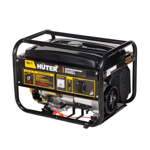 Электрогенератор Huter DY4000LX, электростартер, 3300Вт, 64/1/22 купить за 28 790 руб. в Новосибирске