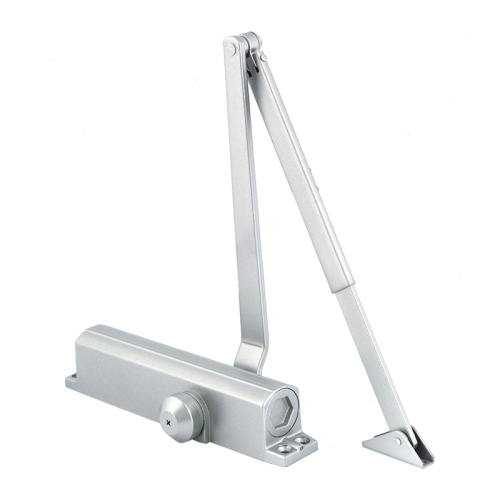 Доводчик дверной DÖRF, L-8224, 110 кг, СЕРЕБРО, L8224_silver купить за 1&nbsp;935 руб. в Новосибирске