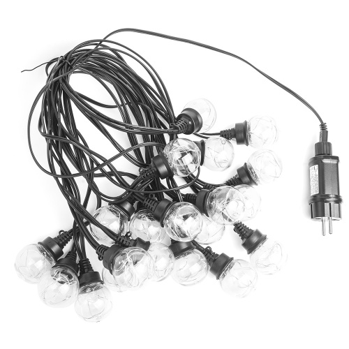Гирлянда светодиодная уличная "Лампы" SE-BB-10100WW, 10M, 100LED, тепл.бел., IP65, черн.шн.,1,5м, Funray, 2664 купить за 0 руб. в Новосибирске