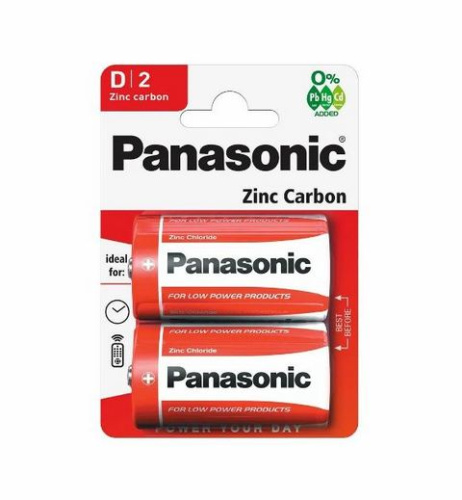 Эл-т питания R20  Panasonic Zinc Carbon BL-2 купить за 162 руб. в Новосибирске