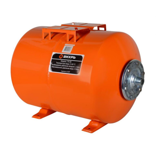 Гидроаккумулятор ГА-50 Вихрь, 50 литров, 68/6/2 купить за 5 390 руб. в Новосибирске