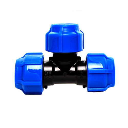 Тройник Spektr компрессионный PN16 d=20 мм, тов-131334 купить за 66 руб. в Новосибирске