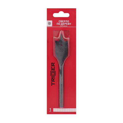 Сверло перовое Trigger 71060 с шестигр. хвостовиком витое 26 мм, тов-173550 купить за 227 руб. в Новосибирске