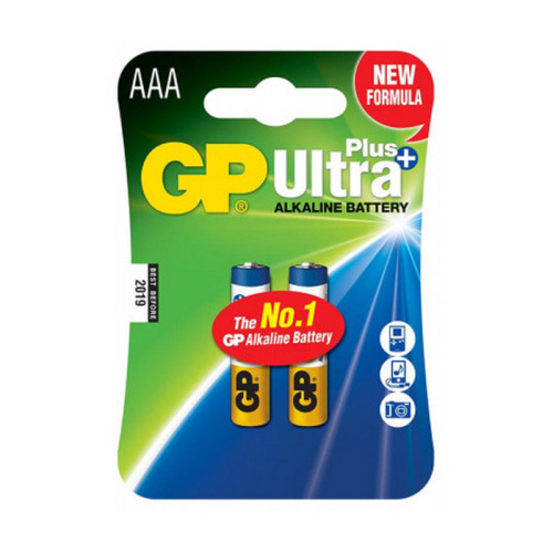 Батарейка LRO3  GP Ultra Plus 24AUP-2CR2 BL-2 купить за 96 руб. в Новосибирске