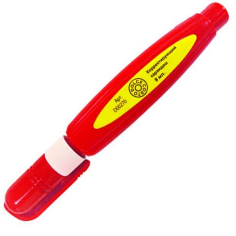 Корректирующий карандаш DOLCE COSTO металлический наконечник 8мл арт. D00270, ГЛЗ160 купить за 0 руб. в Новосибирске