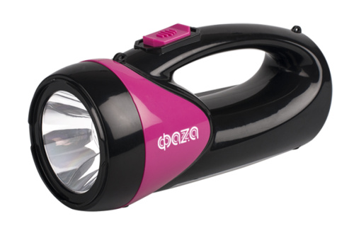 Фонарь ФАZA Accu F8- L1W/L12-bk, черный купить за 816 руб. в Новосибирске