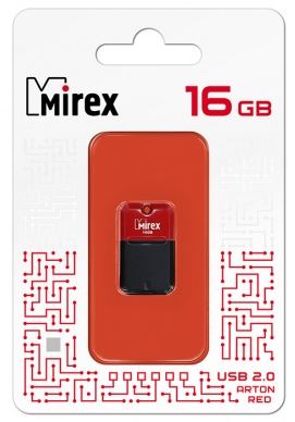 USB 2.0 Mirex  ARTON RED (16Gb) ecopack купить за 0 руб. в Новосибирске