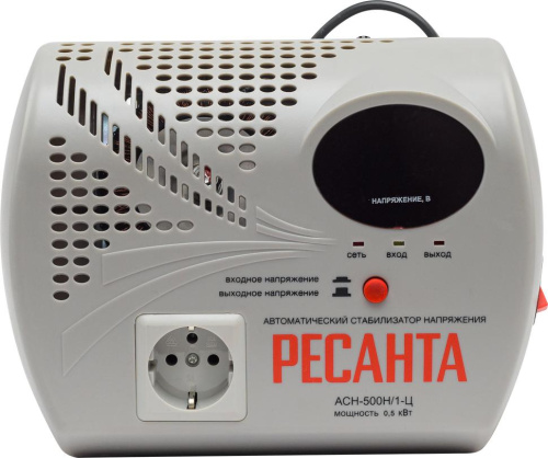 Стабилизатор РЕСАНТА АСН-500Н/1-Ц, 63/6/9 купить за 4&nbsp;544 руб. в Новосибирске