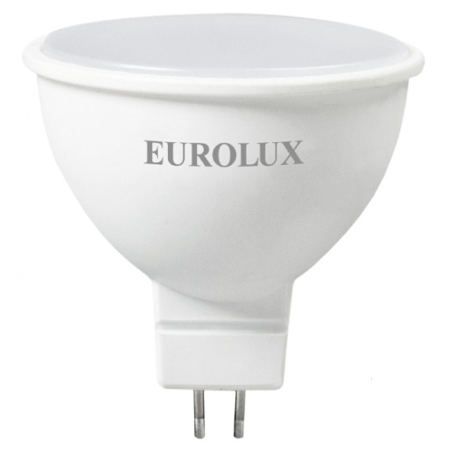 Лампа светодиодная LL-E-MR16-7W-230-4K-GU5.3 (рефлектор, 7Вт, нейтр., GU5.3) Eurolux, 76/2/24 купить за 86 руб. в Новосибирске