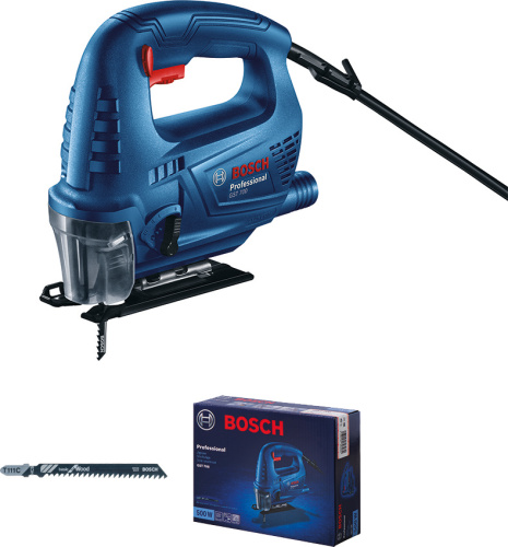 Электрический лобзик Bosch GST 700, 500 Вт, 3200 ходов/мин, пропил дерево - 70 мм, рег. оборотов, 2.1кг, 8113283 купить за 0 руб. в Новосибирске