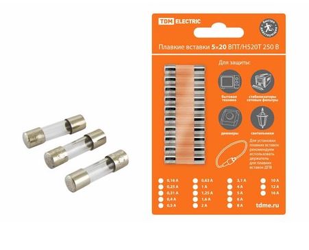 Плавкая вставка ВПБ6-10 2А 250В упак (10 шт.) TDM SQ0738-0010 купить за 0 руб. в Новосибирске