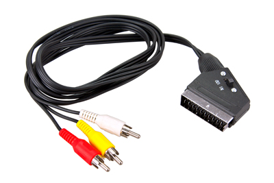 Шнур SCART Plug - 3RCA Plug с переключателем 1.5М REXANT купить за 0 руб. в Новосибирске
