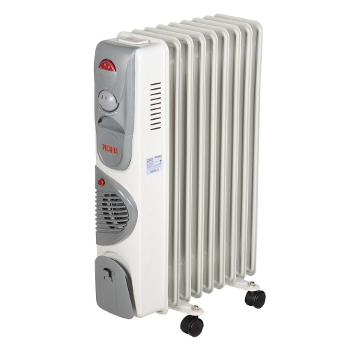 Масляный обогреватель ОМ-9НВ Ресанта, 67/3/11, с вентилятором купить за 5 190 руб. в Новосибирске