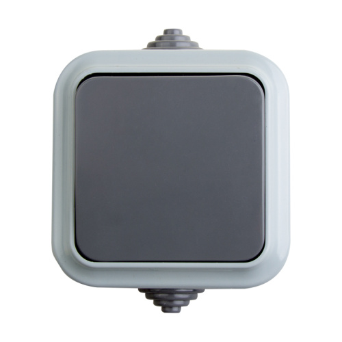 Выключатель одноклавишный влагозащищенный открытой установки IP54 6 А REXANT купить за 292 руб. в Новосибирске