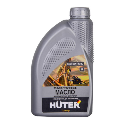 Масло 2Т для двухтактных двигателей, для техники, 1л  "HUTER", 73/8/3/2 купить за 505 руб. в Новосибирске