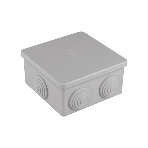 Коробка распределительная 85х85х40 IP44 PLEXUP 41235 6 вводов для открытой установки, 736290 купить за 102 руб. в Новосибирске