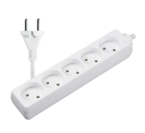 Удлинитель JaZZway  E075-05-700 (5 роз.7 м) 7А, Макс.нагрузка 1500Вт купить за 0 руб. в Новосибирске