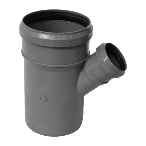 Тройник внутренний Sinikon d=110х50 мм 45°, тов-102499 купить за 267 руб. в Новосибирске