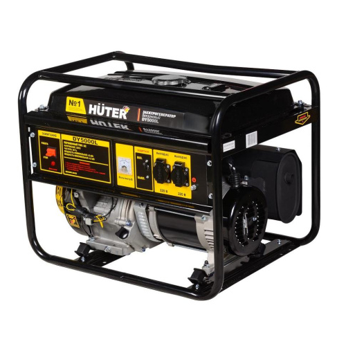 Генератор бензиновый Huter DY5000L, 64/1/5 купить за 40&nbsp;312 руб. в Новосибирске