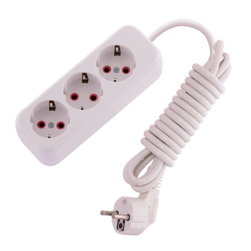 720-0303-301 LILA Удлинитель с/з 3 вх. 3 м. (3500Вт) купить за 760 руб. в Новосибирске