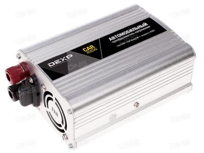 Инвертор DEXP CAR 400W [400 Вт, модифицированная синусоида, розетка x1, USB x1] купить за 0 руб. в Новосибирске
