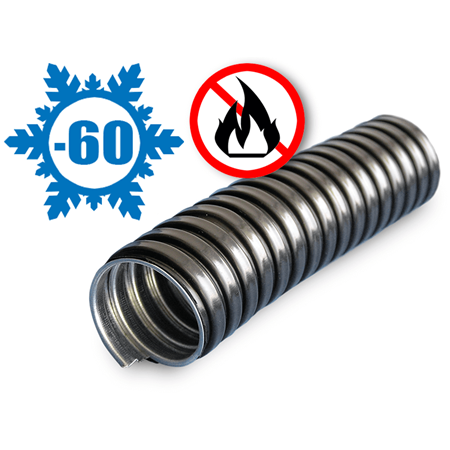 Металлорукав в ПВХ изоляции МРПИ НГ (морозостойкий -60) 15 черный УХЛ1 50 м/уп, zeta42312, ЗЭТАРУС (продажа рулонами) купить за 0 руб. в Новосибирске