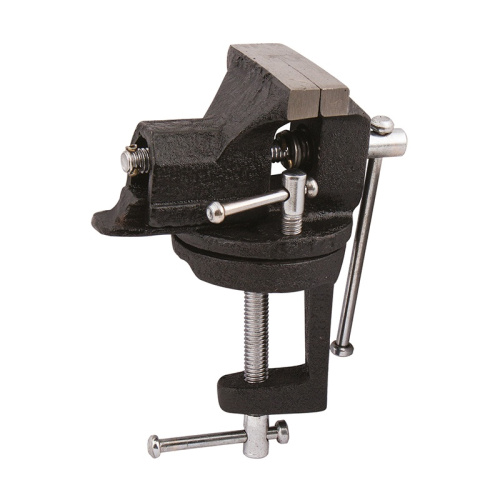 Тиски настольные Biber 85884 поворотные 70 мм, тов-093084 купить за 1&nbsp;164 руб. в Новосибирске