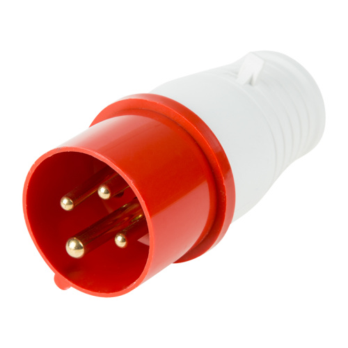 Вилка 014  3Р+РЕ  16А  380В  IP44 SQ0601-0002 купить за 307 руб. в Новосибирске